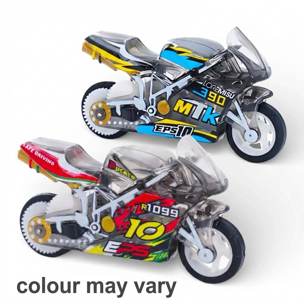 Mini Sparking Stunt Bike Keychain