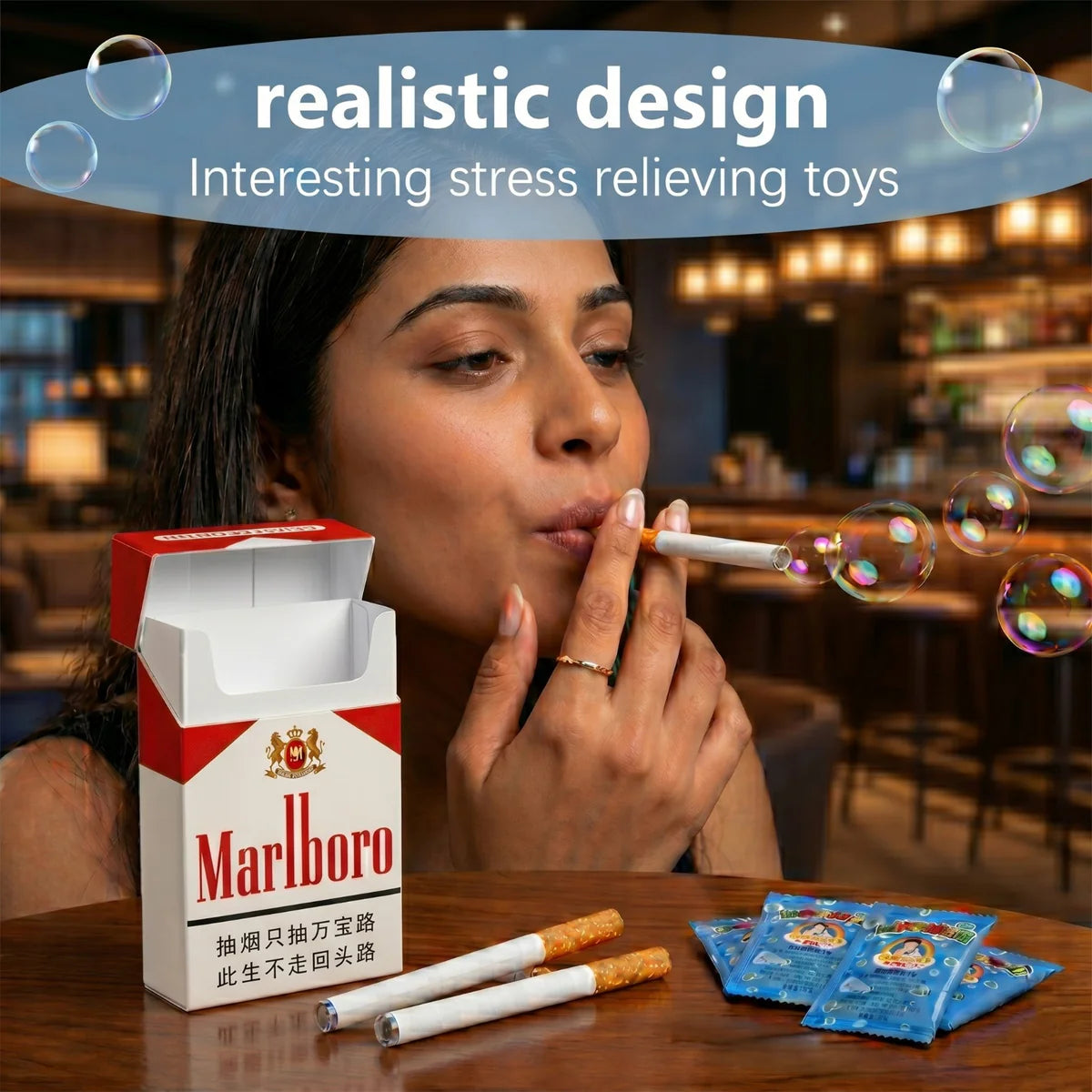 MarlBubble™ Puff Prank Cig