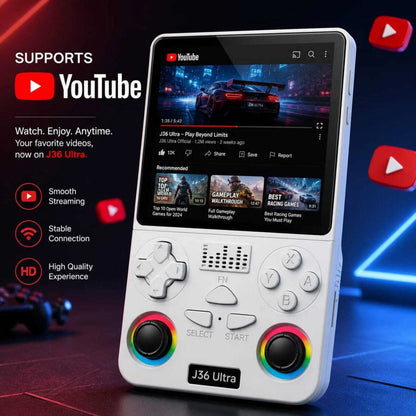 J36 Ultra Pro Handheld Gaming Console
