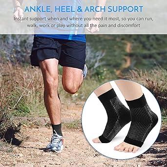 Swelling Arch Heel Socks Yoga