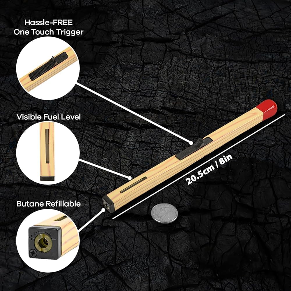 Match Stick Shaped Lighter