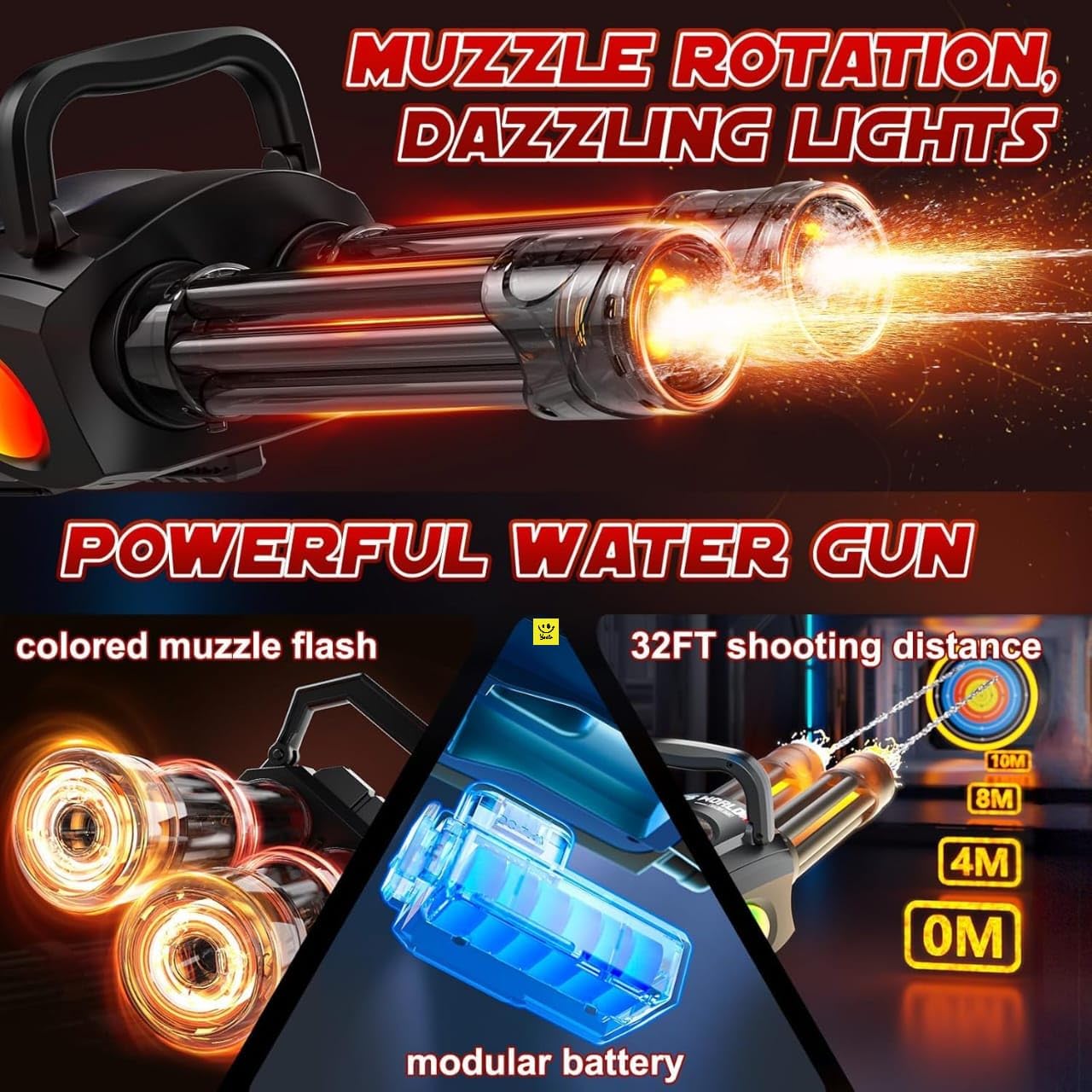 LOS Dual barrel Water blaster
