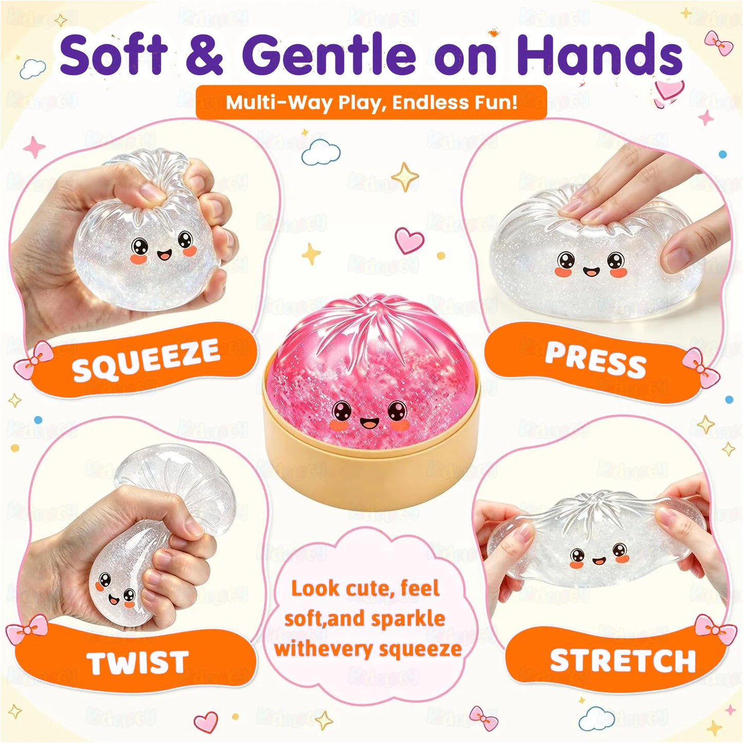 Cute Squishy Dumpling | Mystery Edition
