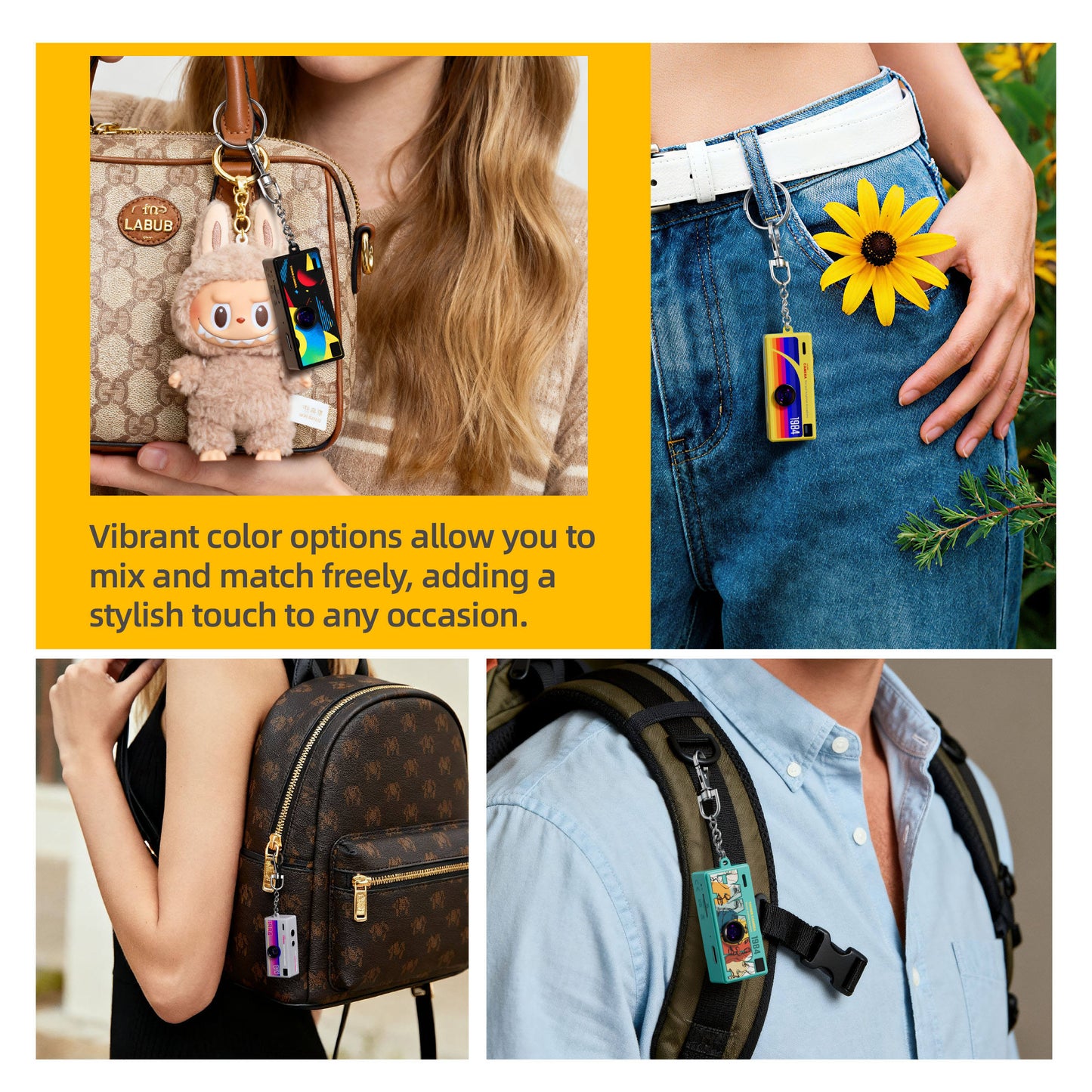 OG PocketCharm Camera |Retro Mini Digital Camera