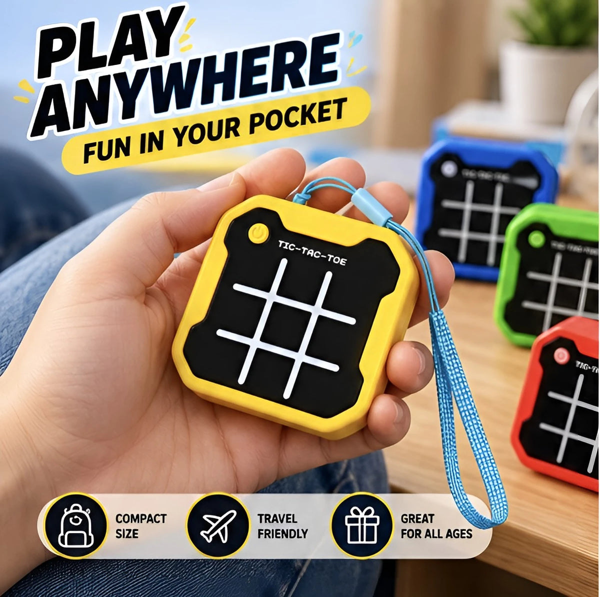 OG™ TicTac GO | 6-in-1 Touch Game