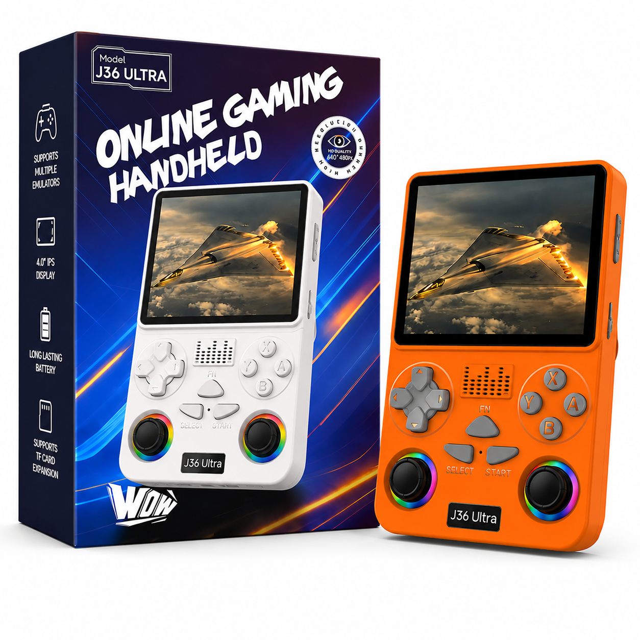 J36 Ultra Pro Handheld Gaming Console