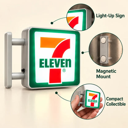 7-Eleven Thailand Light-Up Fridge Magnet
