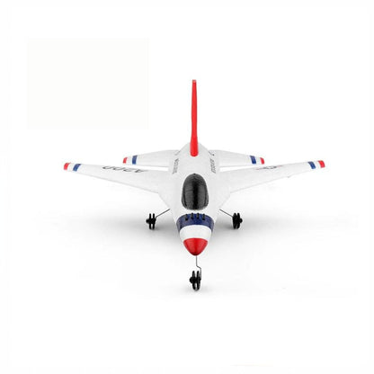 WLtoys A200 RC Plane – 2 Channel F-16 Fighter Jet Design Remote Control Aircraft with 6-Axis Gyro & EPP Material (2.4GHz)