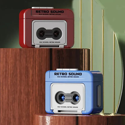 Retro Tape Recorder Keychain