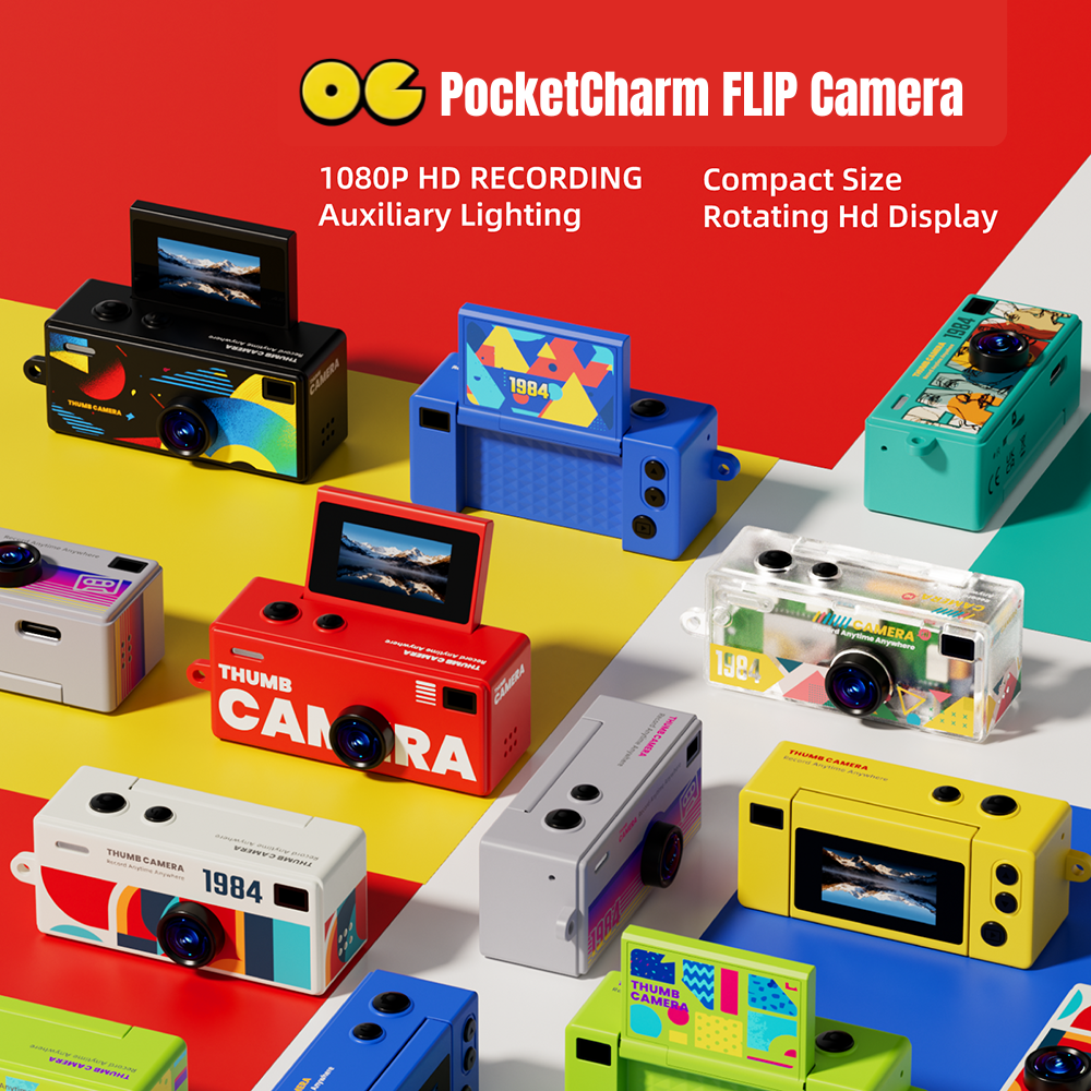 TheOG™ PocketCharm FLIP Camera - Blind Box
