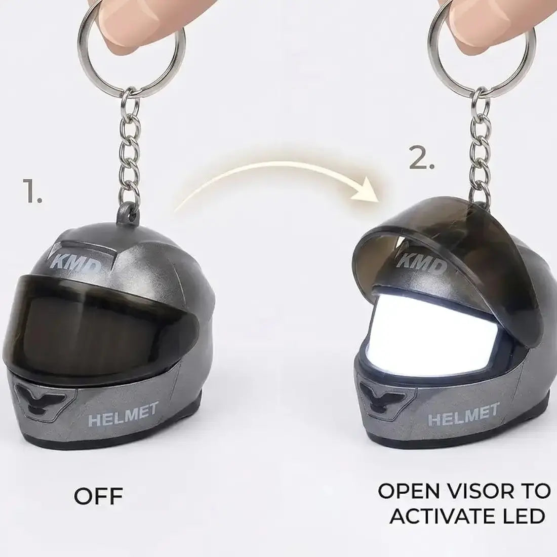 O.G™ LED Helmet Keychain