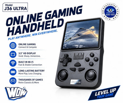 J36 Ultra Pro Handheld Gaming Console