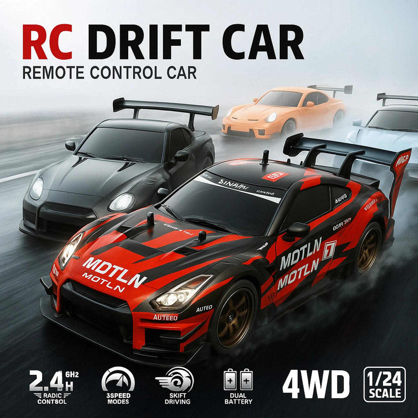 GT-R 4WD RC CAR