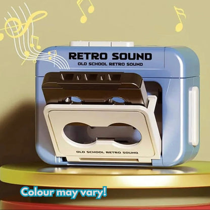 Retro Tape Recorder Keychain