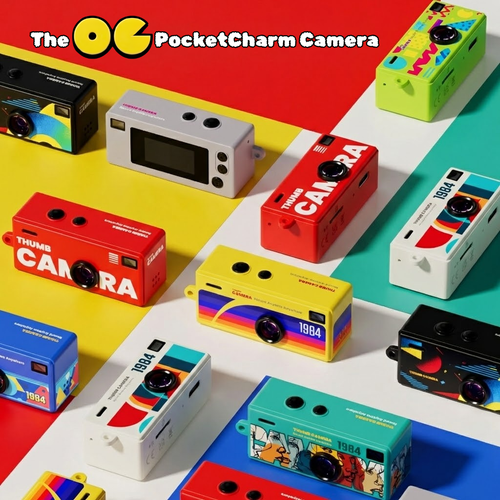 OG PocketCharm Camera |Retro Mini Digital Camera